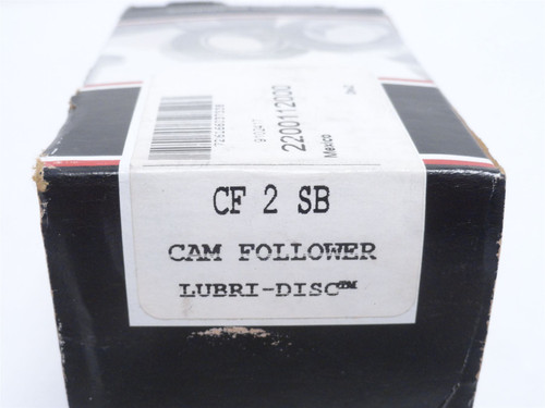McGill CF 2 SB; Flat Cam Follower 2" Roller OD; 7/8-14 Thread