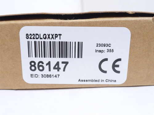 Banner S22DLGXXPT; LED Panel Mount Indicator 86147; 10-30VDC