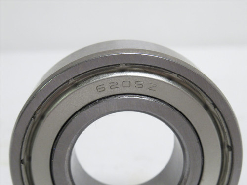 MFG- 6205ZZ; Ball Bearing; 25mmID x 52mmOD x 15mm Width