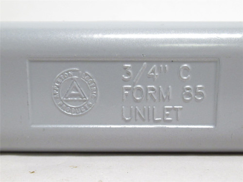 Appleton C75-A; Conduit Body; Type: C; Size: 3/4"; Aluminum