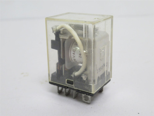 Omron LY2-AC24; Relay; GP; 10A; 120VAC; Coil: 24VAC; DPDT