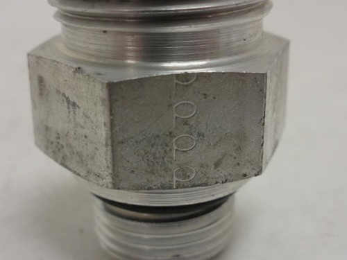 Parker 12-8 F5OX; Hdraulic Adaptor 3/4 JIC to 1/2 Boss