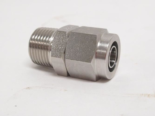 Pisco NSC1290-03; Tightening Fitting; SS-316; 12mm x 3/8NPT