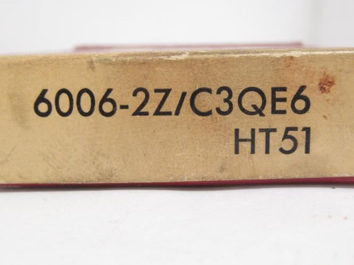 SKF 6006-2Z/C3; Ball Bearing 30mmID x 55mmOD x 13mm Width