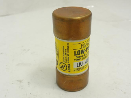 Bussmann LPJ-40SP; Time Delay Fuse; 40A; 600VAC; 300VDC