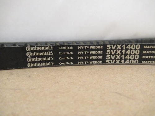Continental 5VX1400; V-Belt. 140" Long; 5/8" Top Width