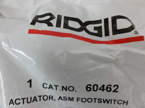 Ridgid 60462; Actuator; ASM Footswitch