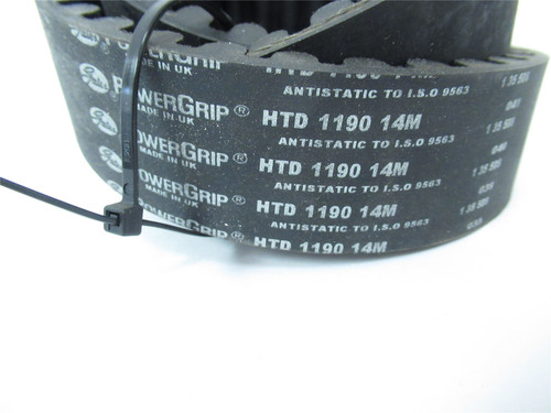 Gates HTD-1190-14M-40; HTD Belt 1190mmL x 40mmW 14mmPitch