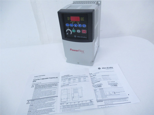 Allen-Bradley 22A-D8P7N104; PowerFlex AC Drive 5HP 480VAC 9A