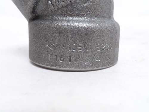 Industry-Std 1MMW6; Pipe Elbow; 45Deg; 1/2NPT; Class: 3000