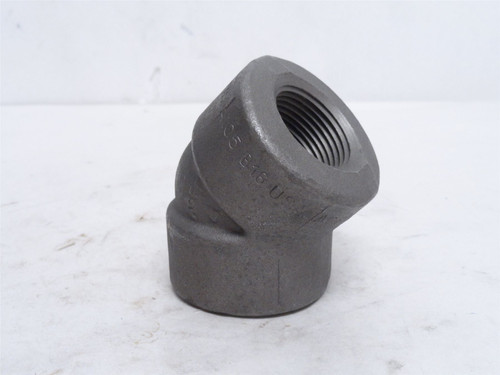 Industry-Std 1MMW8; Pipe Elbow; 45Deg; Class: 3000; 1NPT