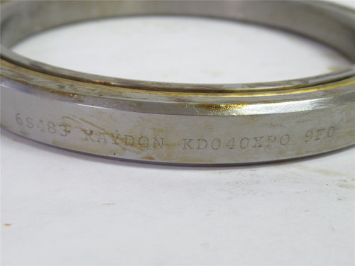 Kaydon KD040XP0; Thin Wall Ball Bearing; 4"ID; 5"OD; 1/2"W