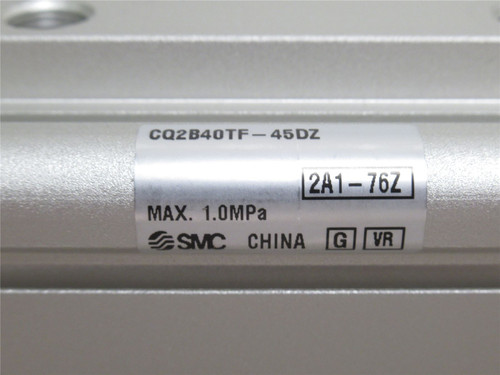 SMC CQ2B40TF-45DZ; Air Cylinder; 40mm Bore x 45mm Stroke
