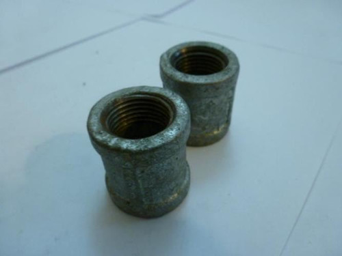 MFG- MDL-Unkn81235; LOT-2 Pipe Coupling 1/2" NPT Steel