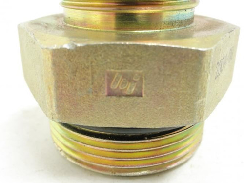 Brennan 16FO-20MORB ; Hydraulic Adaptor; 1 JIC to 1-1/4 Boss