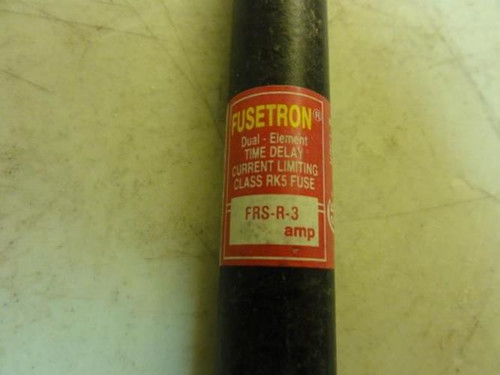 Fusetron FRS-R-3; Fuse; 3 Amp