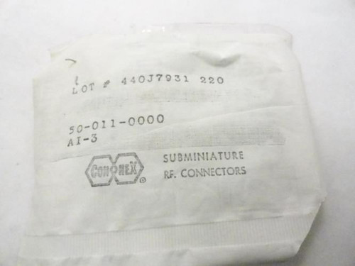 Sealectro 50-011-0000; RF Connector