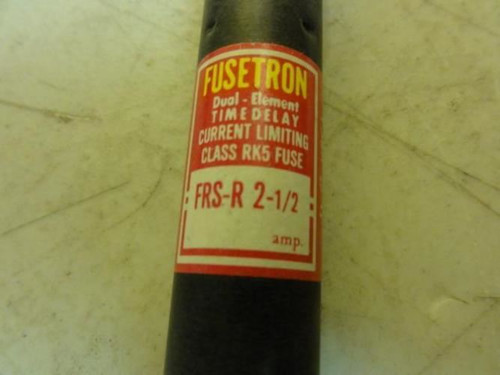 Fusetron FRS-R-2-1/2; Fuse; 2-1/2 Amp
