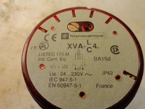 Telemecanique XVA-LC4; Stack Light; 24-230VAC
