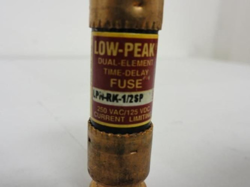 Bussmann LPN-RK-1/2SP; Fuse; 12A; 250VAC; Dual Element