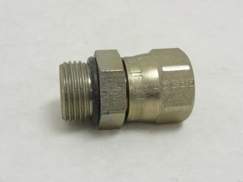 Parker 10 F65OX; Swivel Connector 5/8" Boss to 5/8" JIC