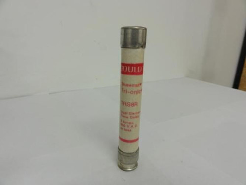 GOULD TRS8R; Fuse; 8A; 600VAC; Time Delay