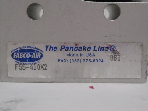 Fabco-Air FSS-410X2; Pearson Cylinder A103017 1-1/16"ID x 2" Stk