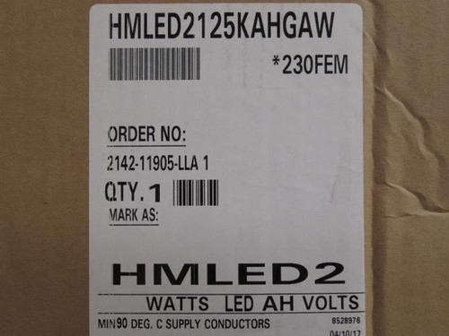 Holophane HMLED2125KAHGAW; Pole Mount Light Fixture Holophane HMLED2125KAHGAW; Pole Mount Light Fixture