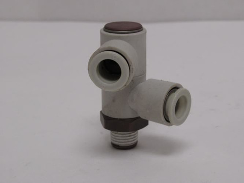 SMC KQ2VD06-02S; Double Universal Male Elbow; 3/8" Tube; 1/4NPT