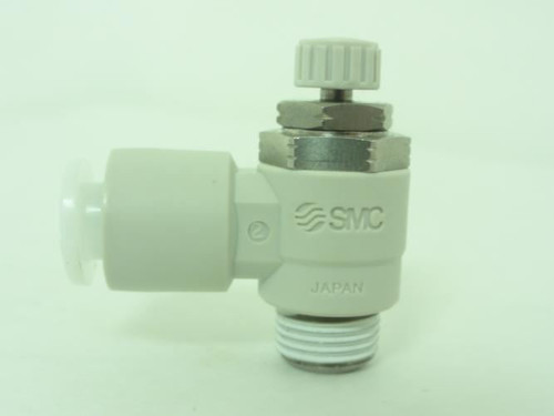 SMC AS2201F-N01-04S; Speed Control Valve; G1/8; 1/4" Tube