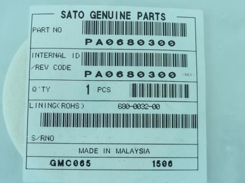 Sato PA0680300; Lot-2 Friction washers