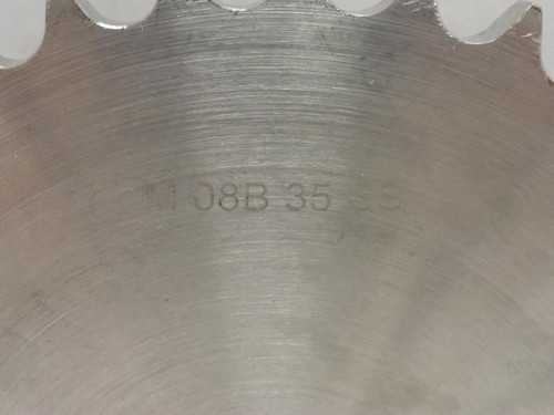Martin M08B35SS-30; SS Sprocket #08; SS; 35 Teeth; 30mmID