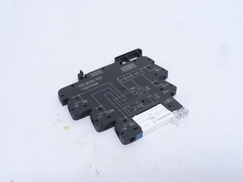 Weidmuller 1122770000; Power Relay; 6A; 24VDC; SPDT; DIN Rail