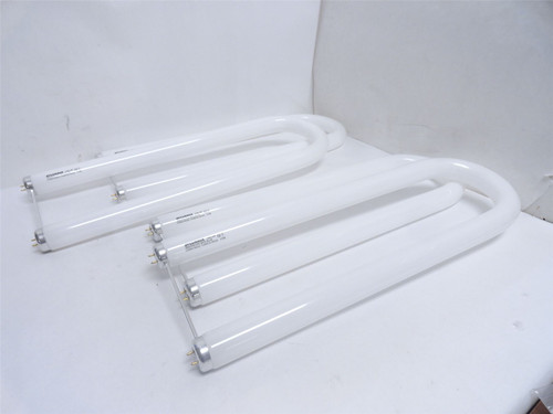Sylvania FB40/CWX/6; Lot-4 U-Bend Fluorescent T12 Bulbs; 40W
