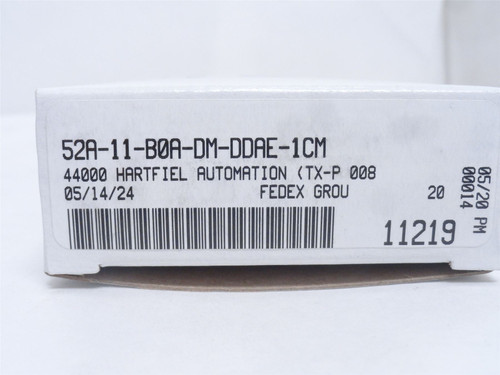 MAC 52A-11-B0A-DM-DDAE-1CM; Solenoid Valve; 20-120PSI; 24VDC