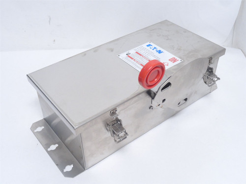 Eaton DH361FWKX; Fused Safety Switch; 30A; 600VAC; 3-Pole