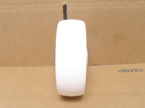 Roll Master 6511XLWTY; White Poly Wheel; 6" x 2"; 3/4"ID/Axle