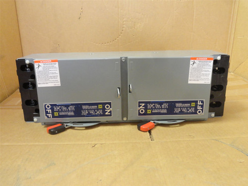 Square D QMB363T; Fused Switch; 2 Module; 3PST; 100A; 600VAC