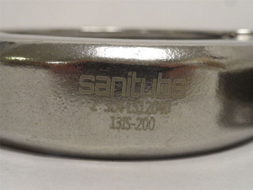 Sanitube 13IS-200; Sanitary Clamp; SS-304; Size: 2"; Hinged