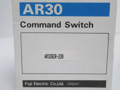 Fuji AR30B2R-20B; Giant Head Command Switch; 6A; 250VAC