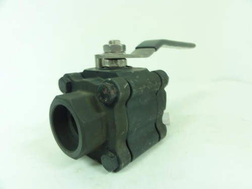 SVF B8-4466-AT-1"; Ball Valve 3-Piece; 1" Socket Weld