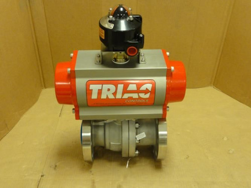 AT-Controls FD93X3002R7SXX; Flanged Actuated Ball Valve; 3"