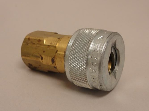 Parker 1461-0070; Twist Lock Pneumatic Conn 1/2 NPT x 1/2" Body