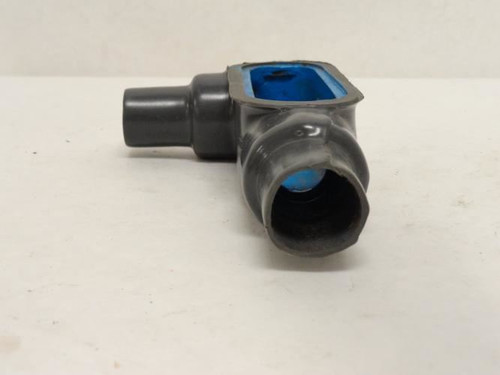 T&B LR27-B-1; Ocal-Blue Conduit; 90Deg; Size: 3/4" NO Cover