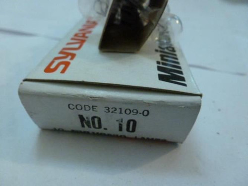Sylvania 32109-0; LOT-9 MinIature Lamps