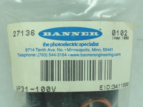 Banner AP31-100V; Bag-20; Aperture; Vertical Slotted; 27136