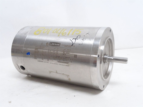 Leeson NZ6C17VC2C; AC Motor 116350.00 1/2HP; 208-230V; 1725RPM
