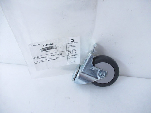 Markem 1277186; Swivel Caster Wheel 75 x22mm 135lbs