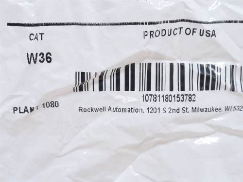 Allen-Bradley W36; Thermal Overload Element; Ser: W