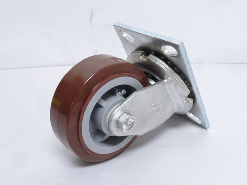 Colson 6.05289.9PC; Series 6 Castor; 5"OD x 2" Tread Width